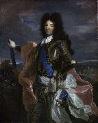 Hyacinthe Rigaud Portrait of Louis XIV oil on canvas